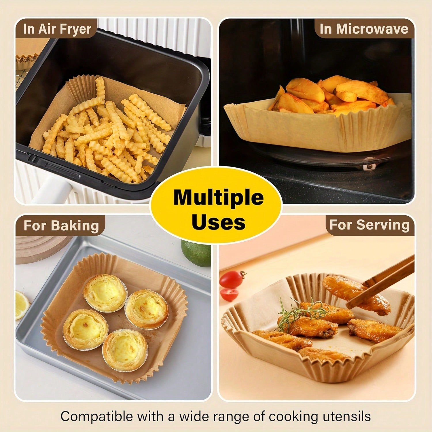 125pcs air fryer paper 125pcs air fryer paper