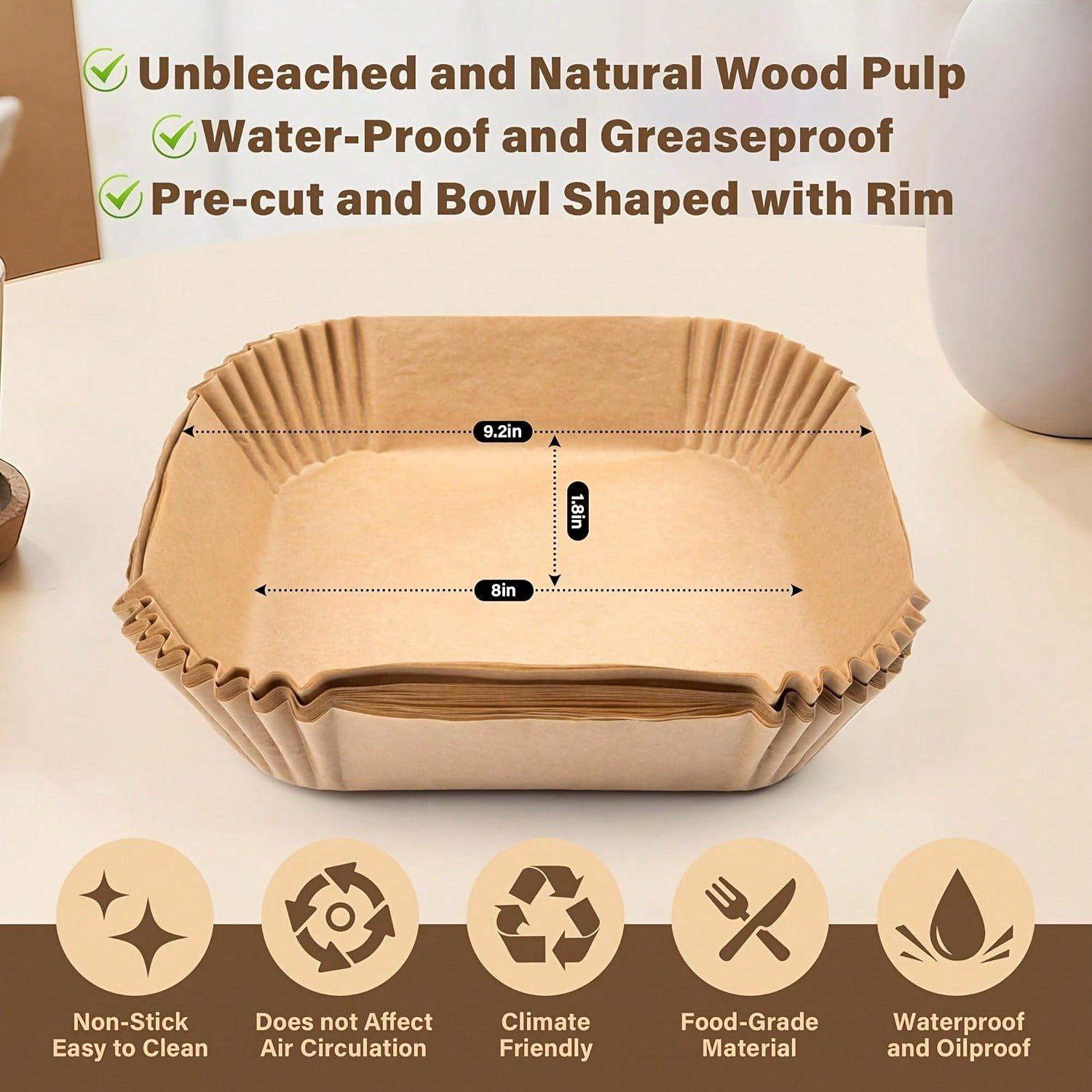 125pcs air fryer paper 125pcs air fryer paper
