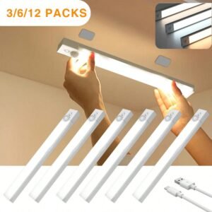 Home 12pcs motion sensor cabinet lights